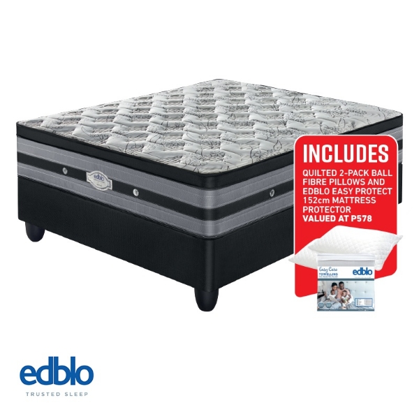 Picture of Edblo Salerno 152cm Queen Firm Base Set+PILLOW+PROTECTOR