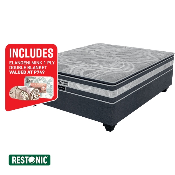 Picture of Restonic Masterpiece 152cm Plush B/Set+ blanket