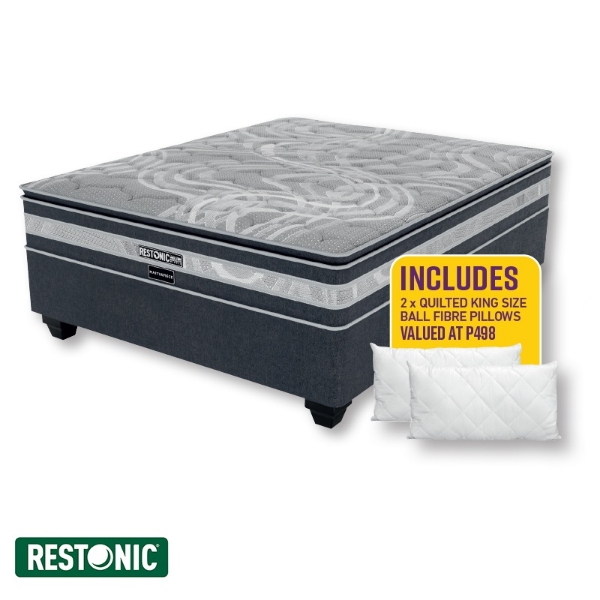 Picture of Restonic Remedy 152cm Queen Firm B/Set+pillows