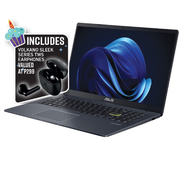 Picture of ASUS VIVOBOOK GO 15 CEL 8GB/256GB SSD W11H+EARPHONES