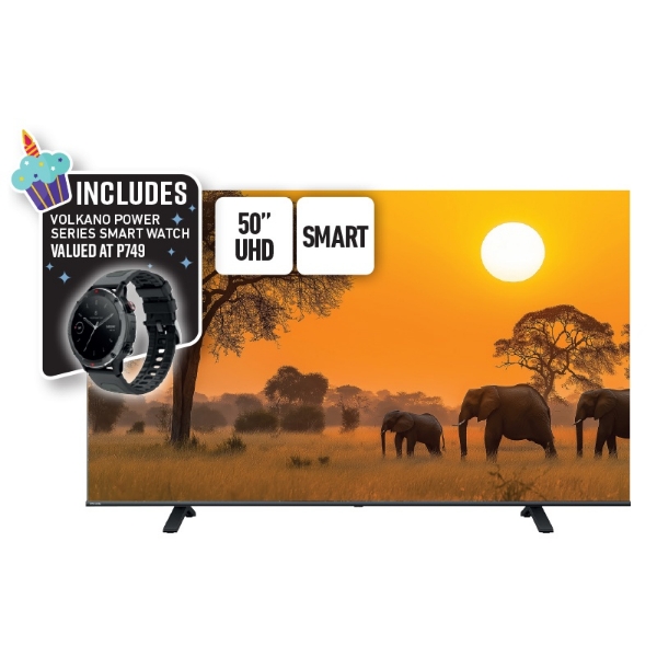 Picture of Toshiba 50" UHD 4K Smart LED TV 50C350lN+smart watch