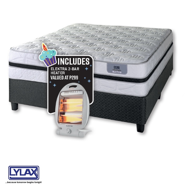 Picture of MAXIPEDIC HEALTHY SLEEP 152CM PLUSH B/SET+ 2 Bar heater