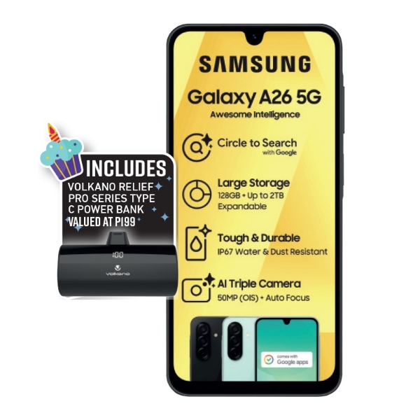 Picture of Samsung Galaxy A26 5G 128GB DS+power bank