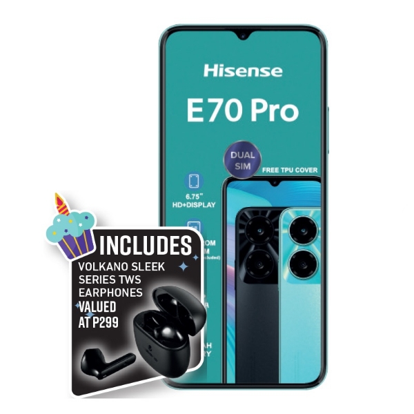 Picture of Hisense Cellphone E70 Pro 128GB With TPU Cover+EARHPHONES