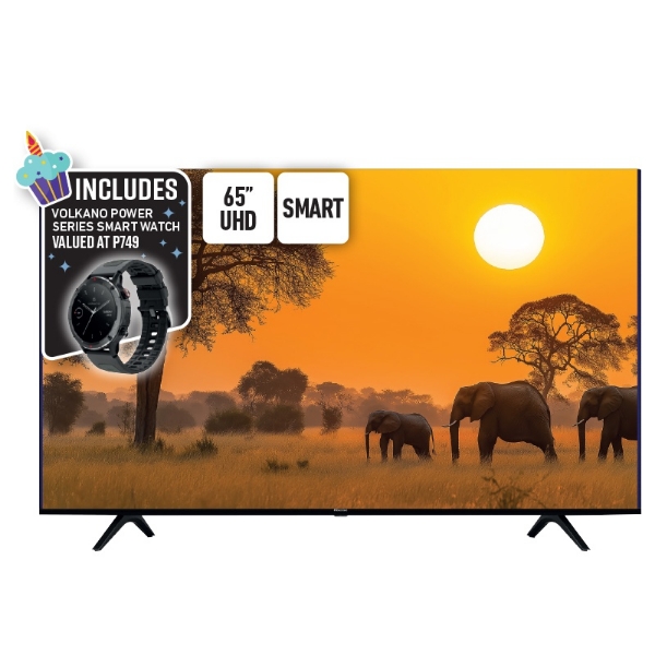 Picture of Hisense 65" 4K UHD Smart LED TV 65A6B+Smart watch