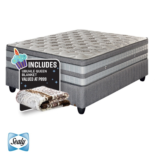 Picture of Sealy Colorado 152cm Firm B/Set + Ubuhle Blanket