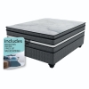 Picture of Restonic Distinction  Queen Plush Base Set+5 PCE QUILTED SET