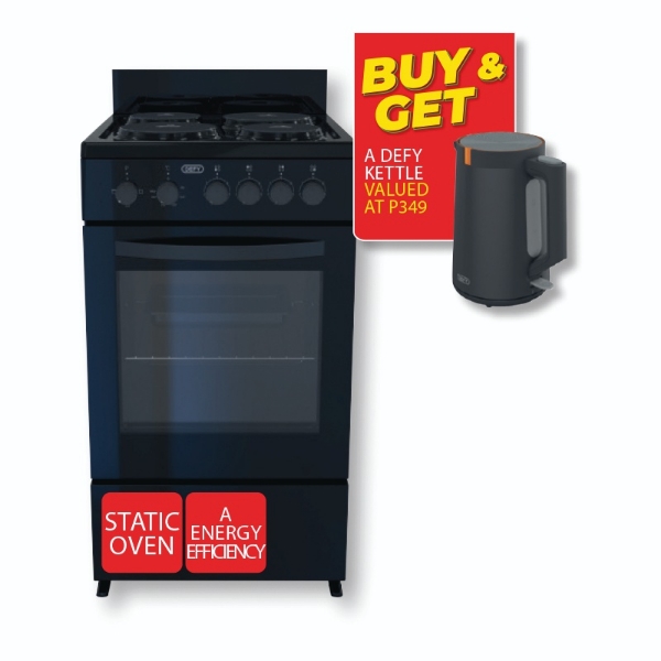 Picture of Defy Compact Freestanding 4 Plate Stove DSS554+kettle