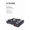 Picture of Goldair Portable Single Hotplate GGCH 100+gas cartridge
