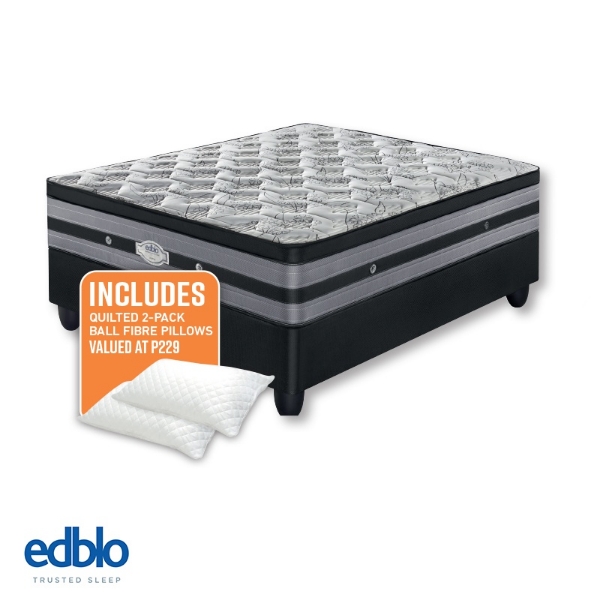 Picture of Edblo Salerno 152cm Queen Firm B/set+pillows