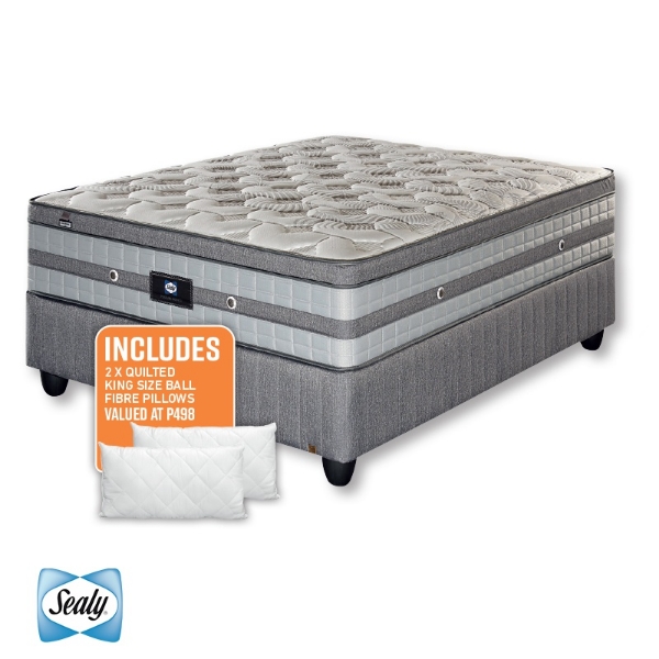 Picture of Sealy Colorado 152cm Queen Firm Base Set+pillows
