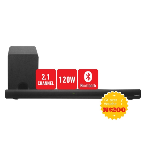 Picture of Volkano 2.1CH Soundbar Hypersonic+P300 VOUCHER