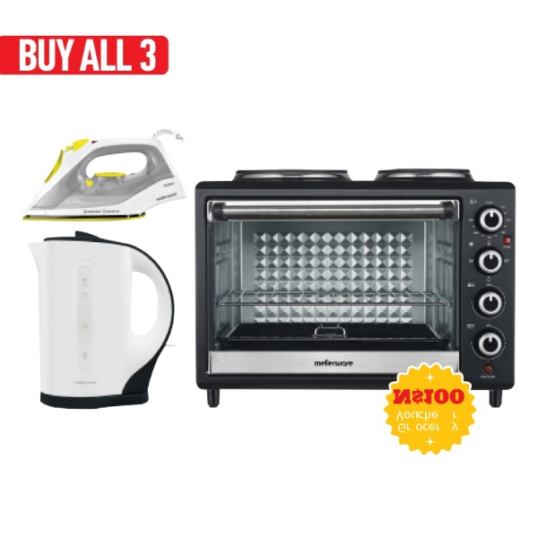 Picture of Mellerware 3Pce Pack 46324+P200 VOUCHER