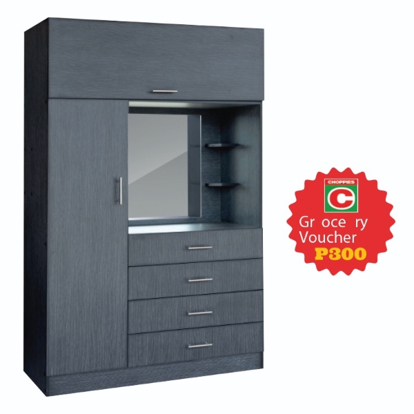 Picture of Juliet 120cm Robe   Black Wave+P300 VOUCHER