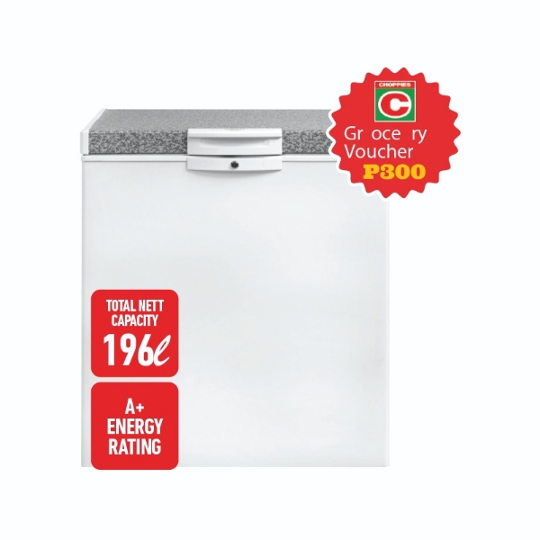 Picture of Defy Chest Freezer 195Lt DMF470 White+P300 VOUCHER