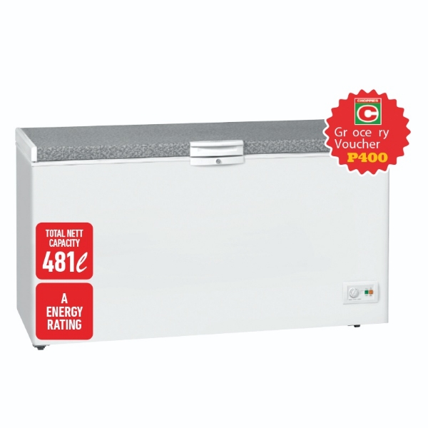 Picture of Defy Chest Freezer 481Lt DMF456 White+P400 VOUCHER