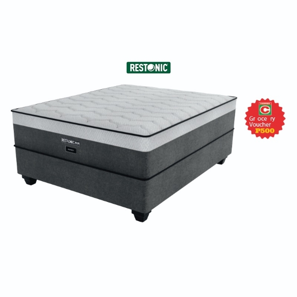 Picture of Restonic Remedy 152cm Queen Firm Base Set+P500 VOUCHER