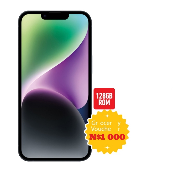 Picture of Apple iPhone 14 128GB A2649 Midnight+P600 VOUCHER