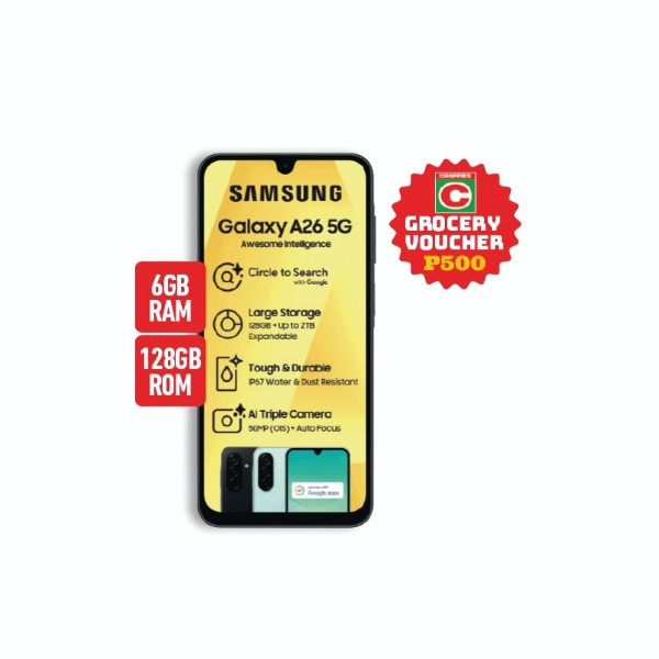 Picture of Samsung Galaxy A26 5G 128GB DS+P500 VOUCHER
