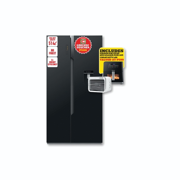 Picture of Hisense Combo Fridge/Freezer H670SMIB WD +Airfry H+AIRCOOLER