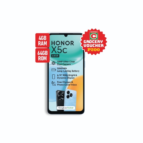Picture of Honor Cellphone X5C 4GB+64GB+P200 VOUCHER