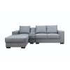 Picture of Lugano 3 Piece Chaise Lounge Suite with Console