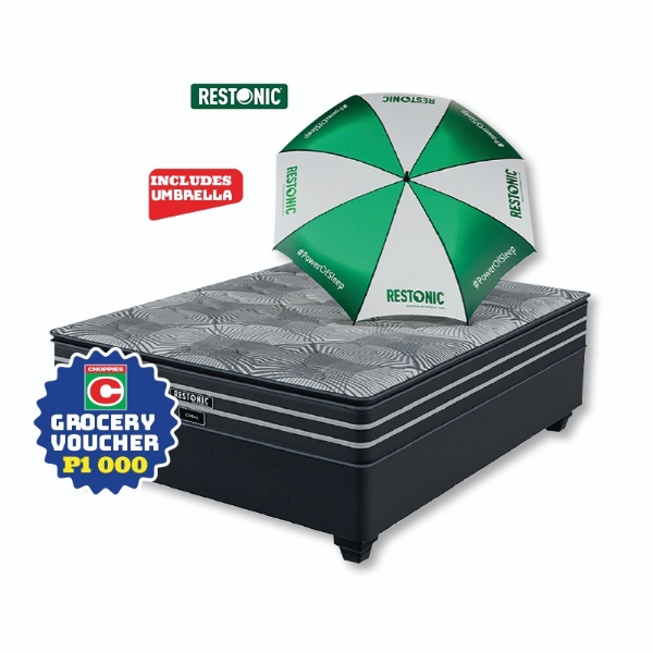 Picture of RESTONIC  CORAL 152CM FIRM B/SET+UMBRELLA