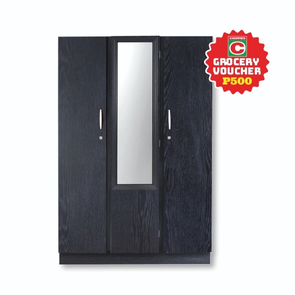 Picture of Holly 3 Door Robe   Black+P500 VOUCHER