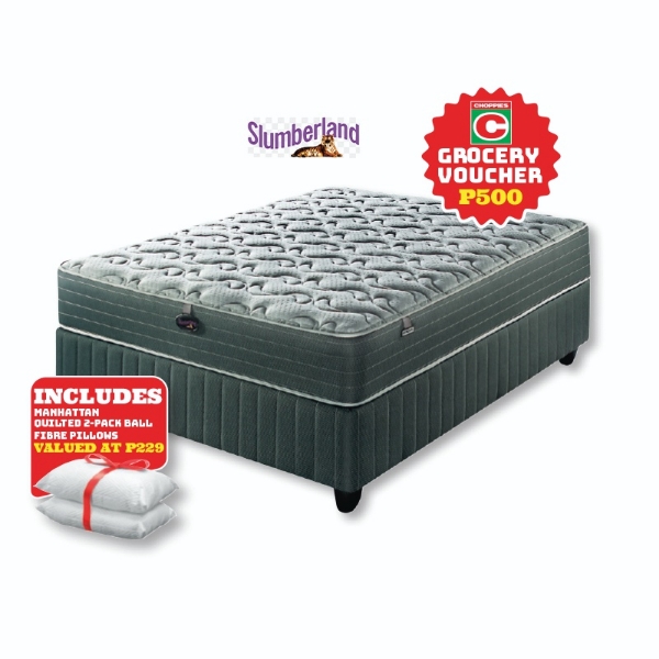 Picture of Slumberland Caspian 152cm Queen Firm Base Set+P500 VOUCHER
