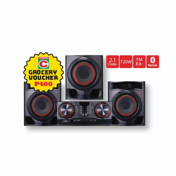 Picture of LG XBOOM 2.1Ch 720W Mini Hi Fi Stereo, Multi Jukebo+P400 VOU