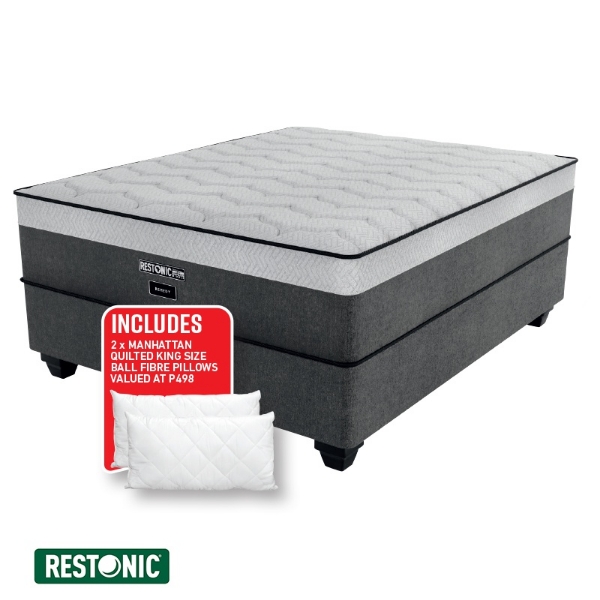 Picture of Restonic Remedy 152cm Queen Firm Base Set